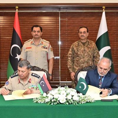 Saddam Haftar Signs Military Cooperation Protocol with Pakistan’s Army Chief in Islamabad