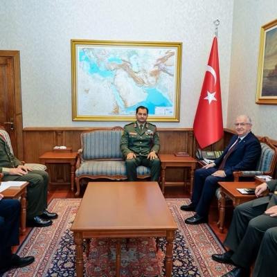 Caliber.az: Saddam Haftar Visits Ankara, Discusses Cooperation with Turkish Defense Minister