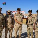 Saddam Haftar Inspects Al-17 Border Crossing in Southern Libya