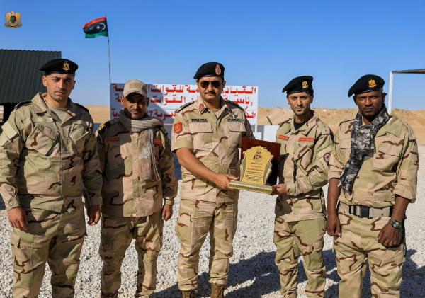 Saddam Haftar Inspects Al-17 Border Crossing in Southern Libya