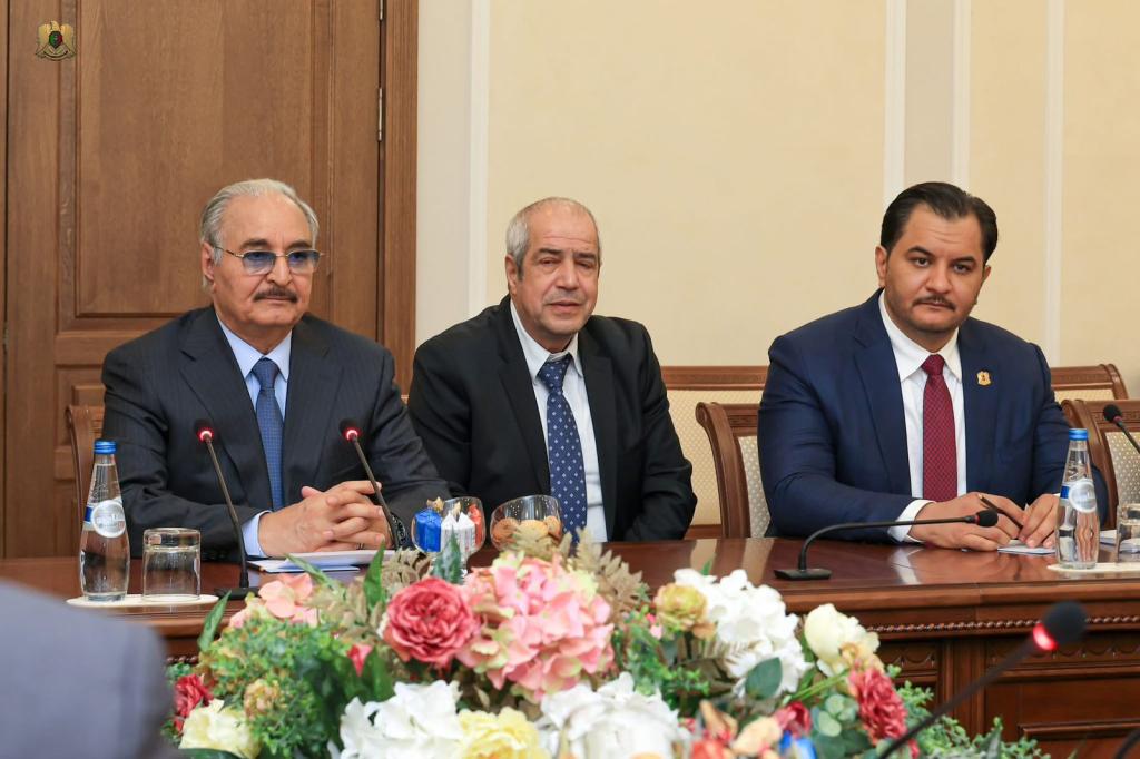 Field Marshal Khalifa Haftar Meets Belarusian Prime Minister to Strengthen Bilateral Cooperation